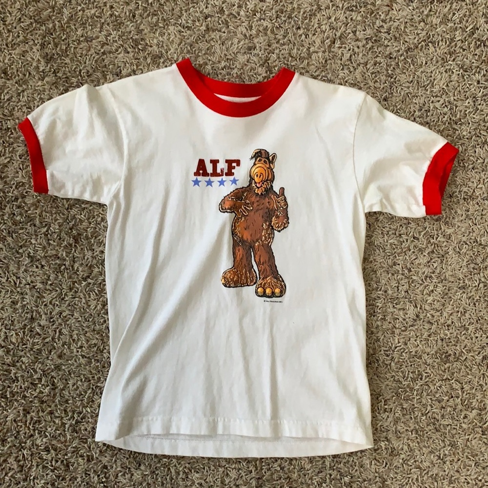 Retro ALF ringer tee.